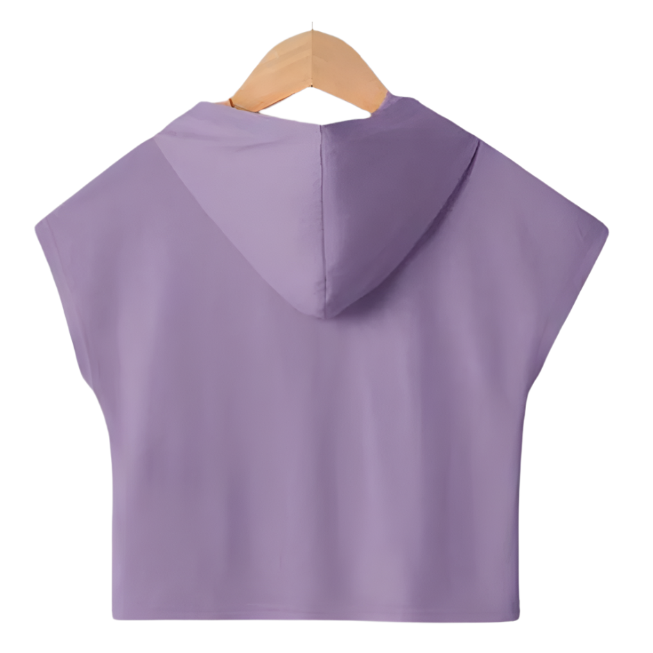Little Fits Club Cropped Hoodie