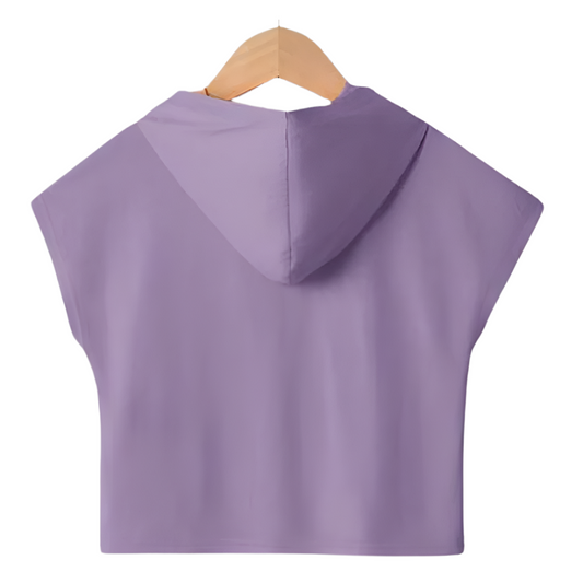 Little Fits Club Cropped Hoodie